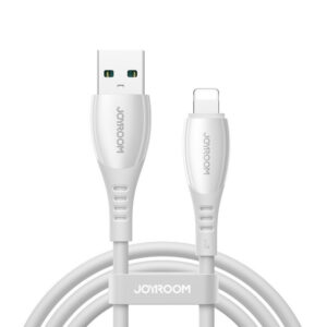 Joyroom Laidas S-A59 Vibrant Series 3A USB-A - Lightning 1.2m baltas