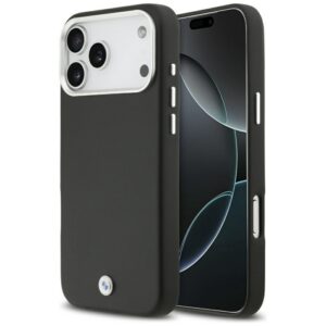 BMW MagSafe metalinis dėklas iPhone 17 Pro Max – juodas