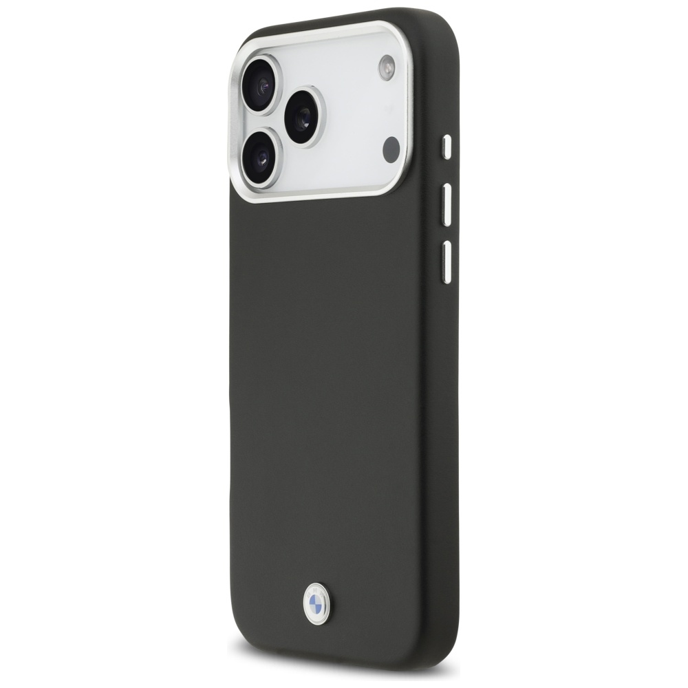 BMW MagSafe metalinis dėklas iPhone 17 Pro Max – juodas