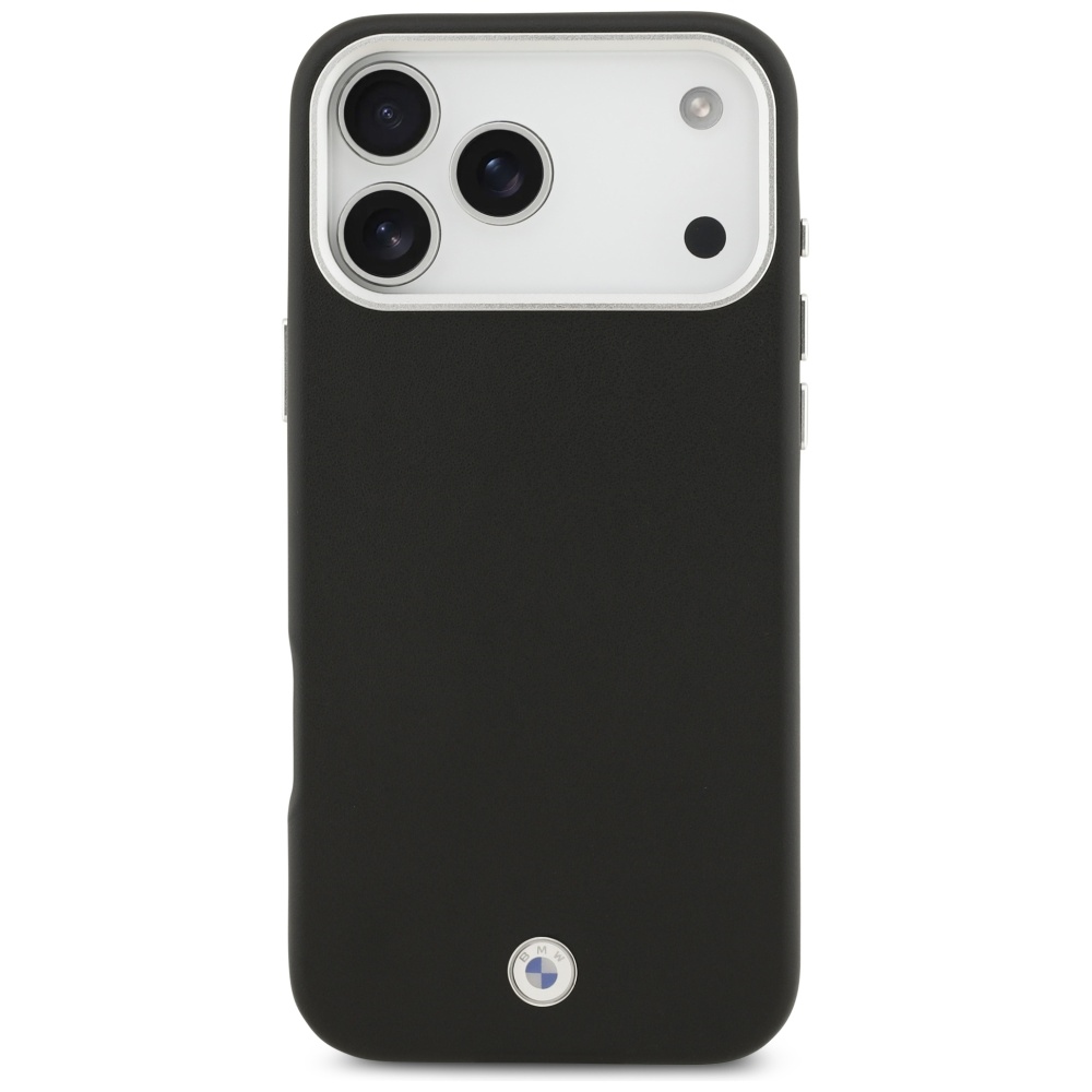 BMW MagSafe metalinis dėklas iPhone 17 Pro Max – juodas