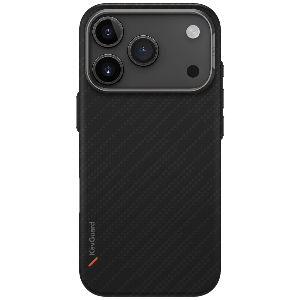 Uniq Keva EDGE MagClick dėklas iPhone 17 Pro – juodas