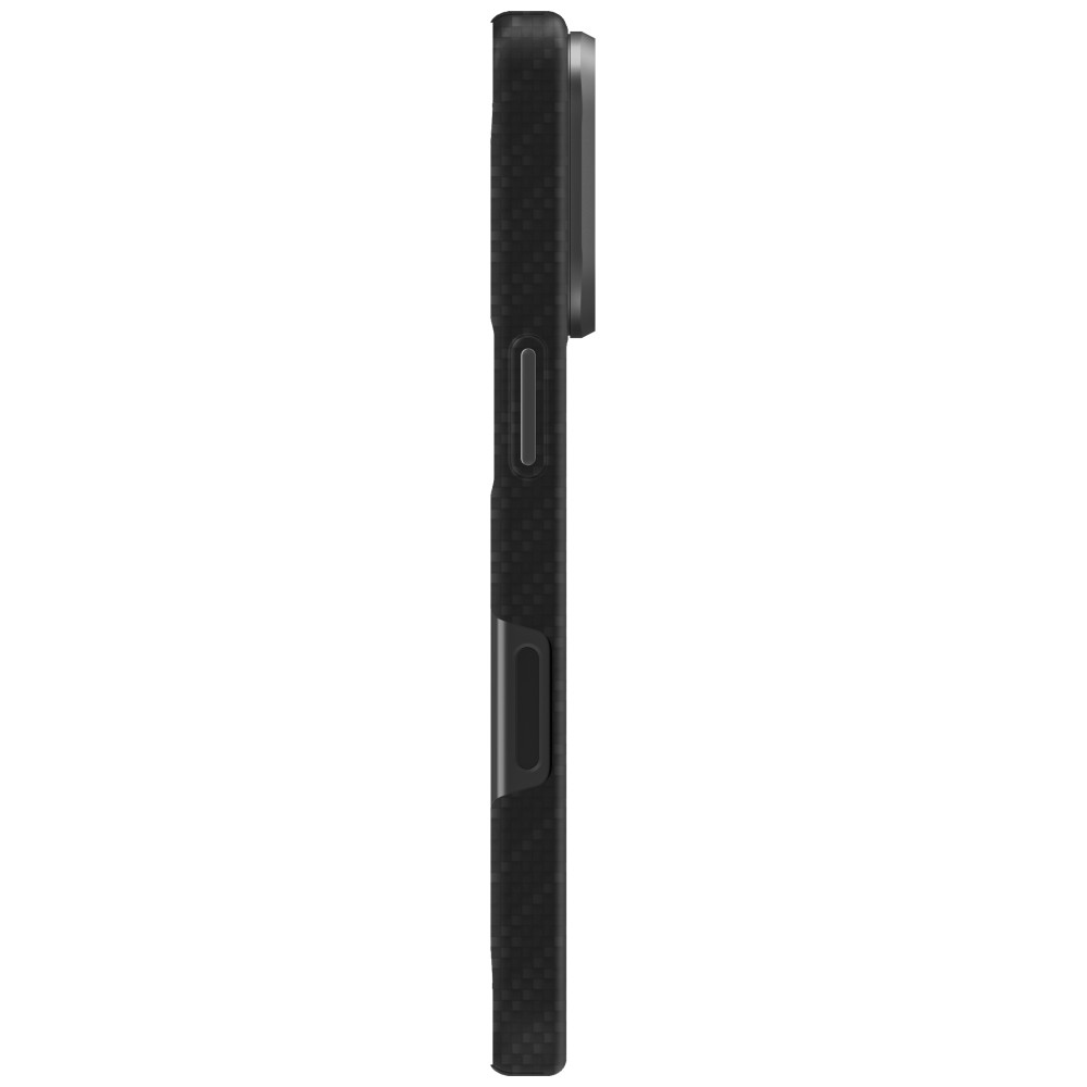 Uniq Keva EDGE MagClick dėklas iPhone 17 Pro – juodas