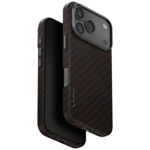 Uniq Keva EDGE MagClick dėklas iPhone 17 Pro – oranžinis