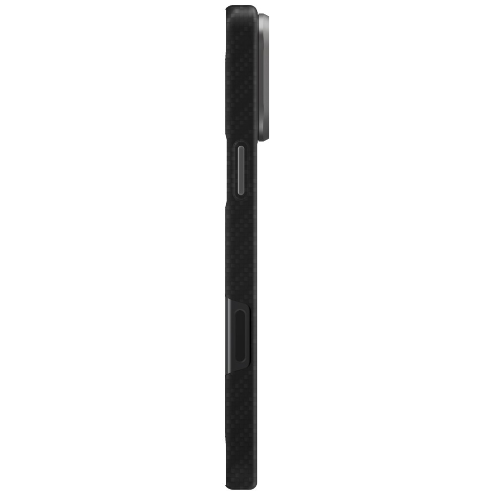 Uniq Keva EDGE MagClick dėklas iPhone 17 Pro Max – juodas