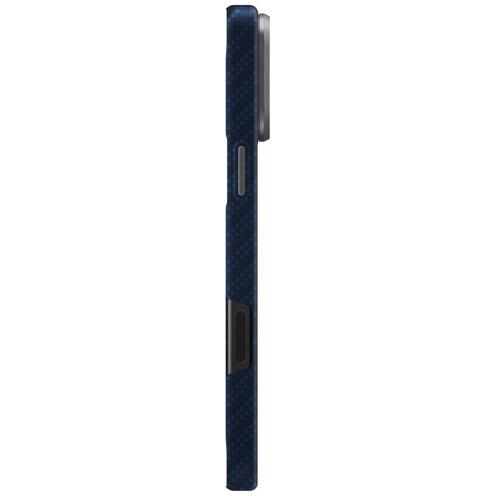 Uniq Keva EDGE MagClick dėklas iPhone 17 Pro Max – mėlynas