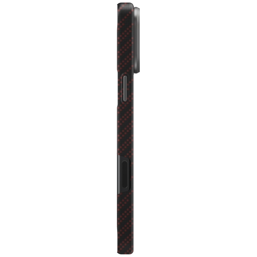 Uniq Keva EDGE MagClick magnetinis dėklas iPhone 17 Pro Max – oranžinis
