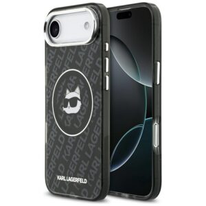 Karl Lagerfeld MagSafe dėklas iPhone Air – juodas