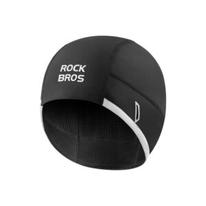 Rockbros M016 žieminė vėlyvai atspaari dviračio kepurė, dydis 54-61 cm - juoda