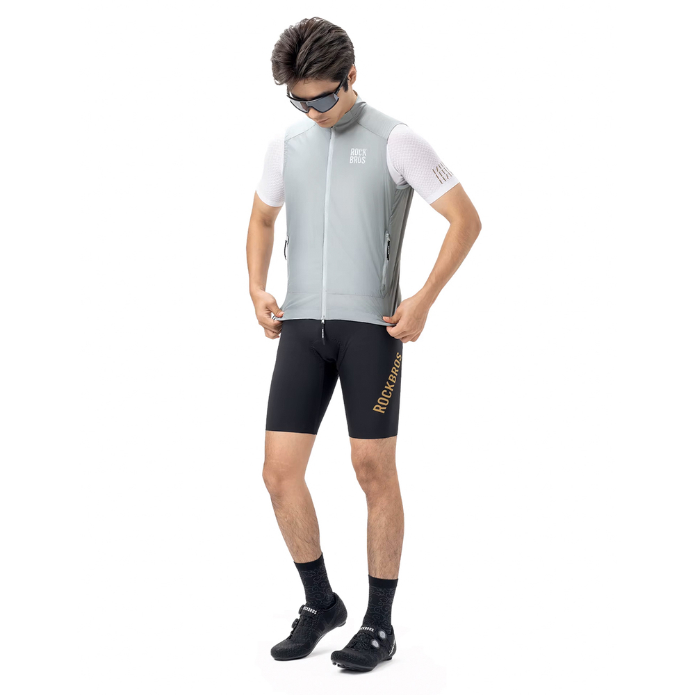 Rockbros YDMJ003 Vejjo atspari liemenė pavasaris/ruduo dydis XS - balta/pilka