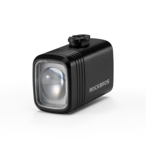 Rockbros M6 1000 lm priekinė dviračio lempa 2800 mAh akumuliatorius - juoda