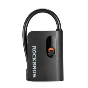 Rockbros L1 Mini 70 PSI bevielė pompa su 200 mm žarna, Schrader - Juoda