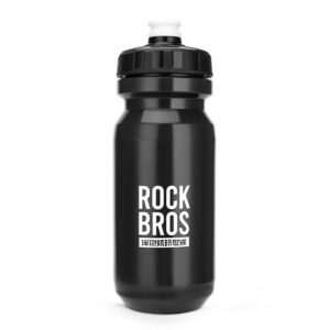 Rockbros 600 ml dviračio butelis - juodas