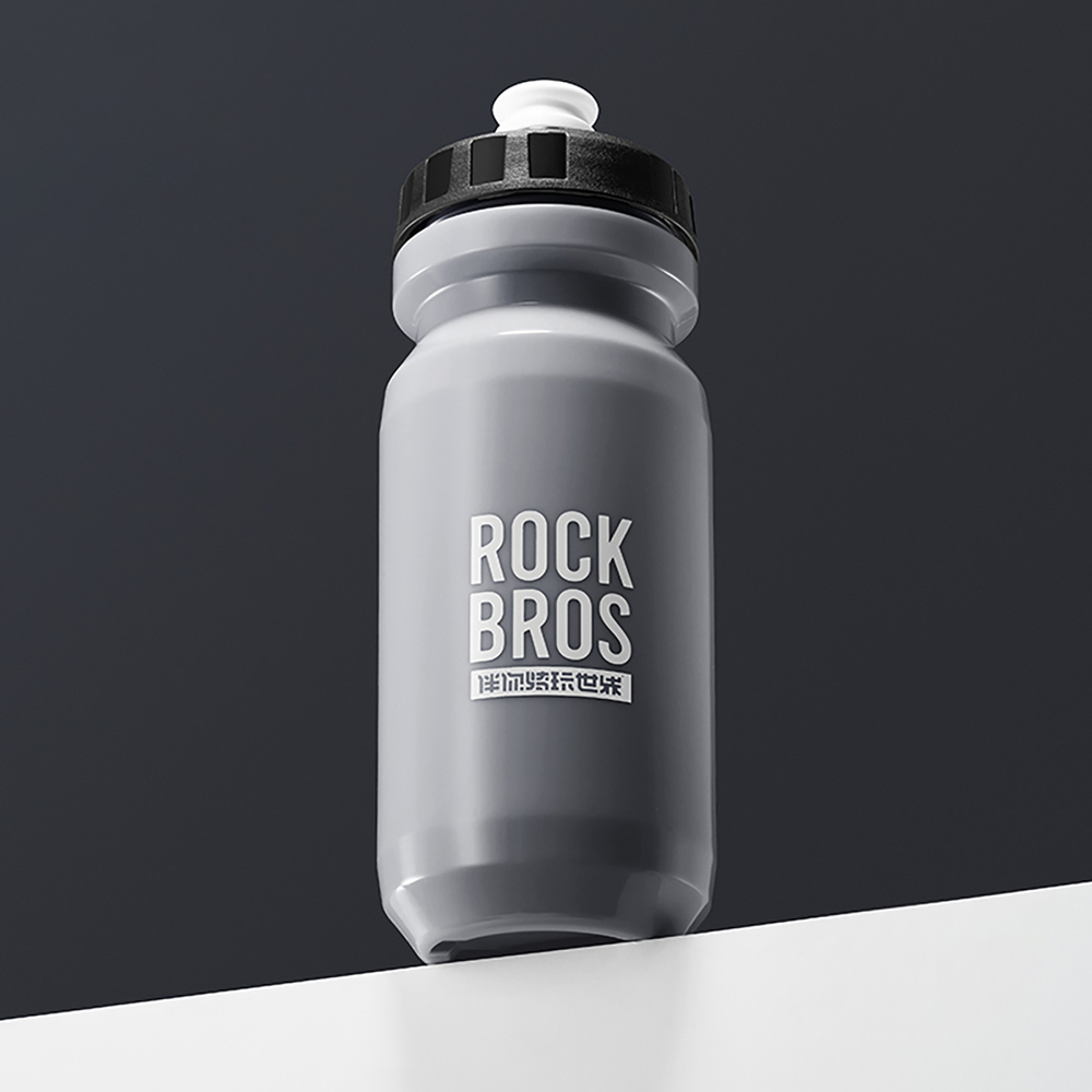 Rockbros 600 ml dviračio butelis - pilkas