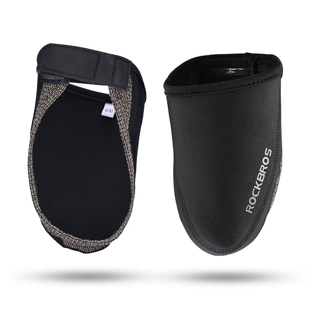 Rockbros LF1030 Nepralaidūs šalčiui izoliuoti pėdos pirštų dangalai 39-45 cm - Juodi