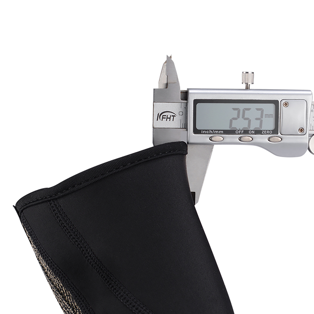 Rockbros LF1030 Nepralaidūs šalčiui izoliuoti pėdos pirštų dangalai 39-45 cm - Juodi