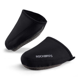 Rockbros LF1030 Nepralaidūs šalčiui izoliuoti batų pėdos pirštų dangalai 36-42 cm - Juodi