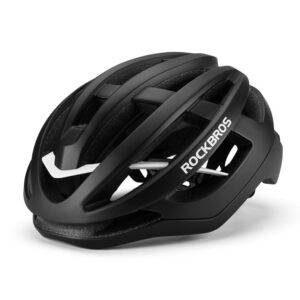 Rockbros HC-58BK-L dviračio šalmas 58-61 cm - juodas ir pilkas