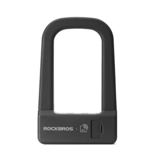Rockbros RBNS1 SMART Dviračio spyna su NFC skaitytuvų - juoda