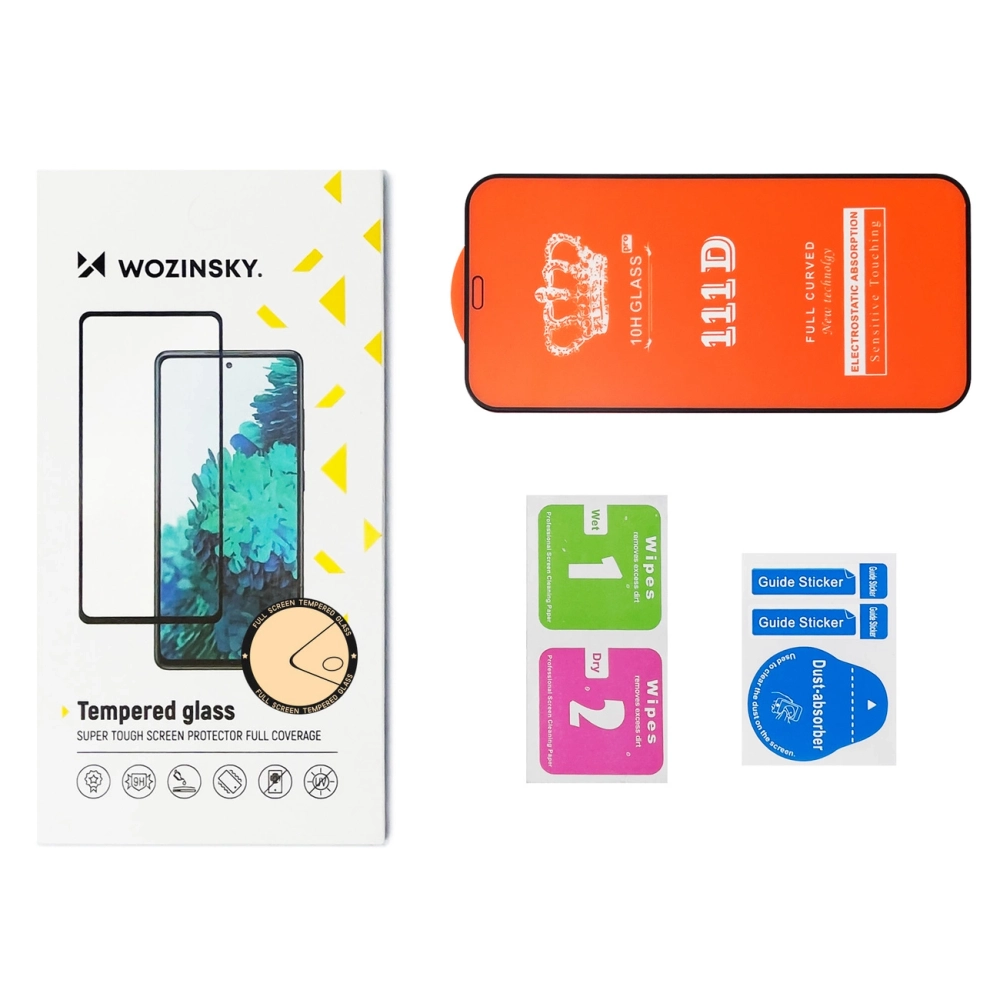 Wozinsky Full Glue grūdintas stiklas Galaxy A57 (2 vnt.)