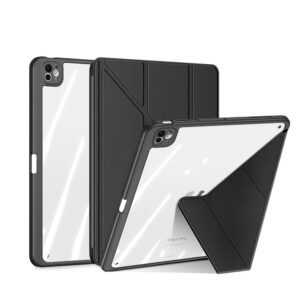 Dux Ducis Magi dėklas, skirtas iPad Pro 11" (2024/2025) su stovu – juodas