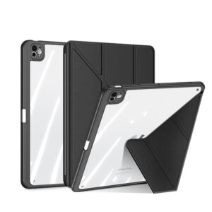 Dux Ducis Magi dėklas, skirtas iPad Pro 13" (2024/2025) su stovu – juodas