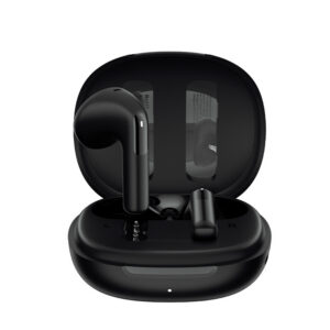 QCY AilyBuds E10 į ausis įdedamos ausinės su ENC LDAC Hi-Res Audio IPX4 Bluetooth 5.4 – juodos