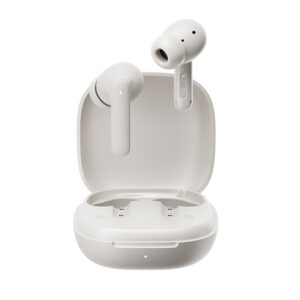 QCY Buds In-Ear ausinės su ENC SBC IPX4 Bluetooth 5.4 – baltos spalvos