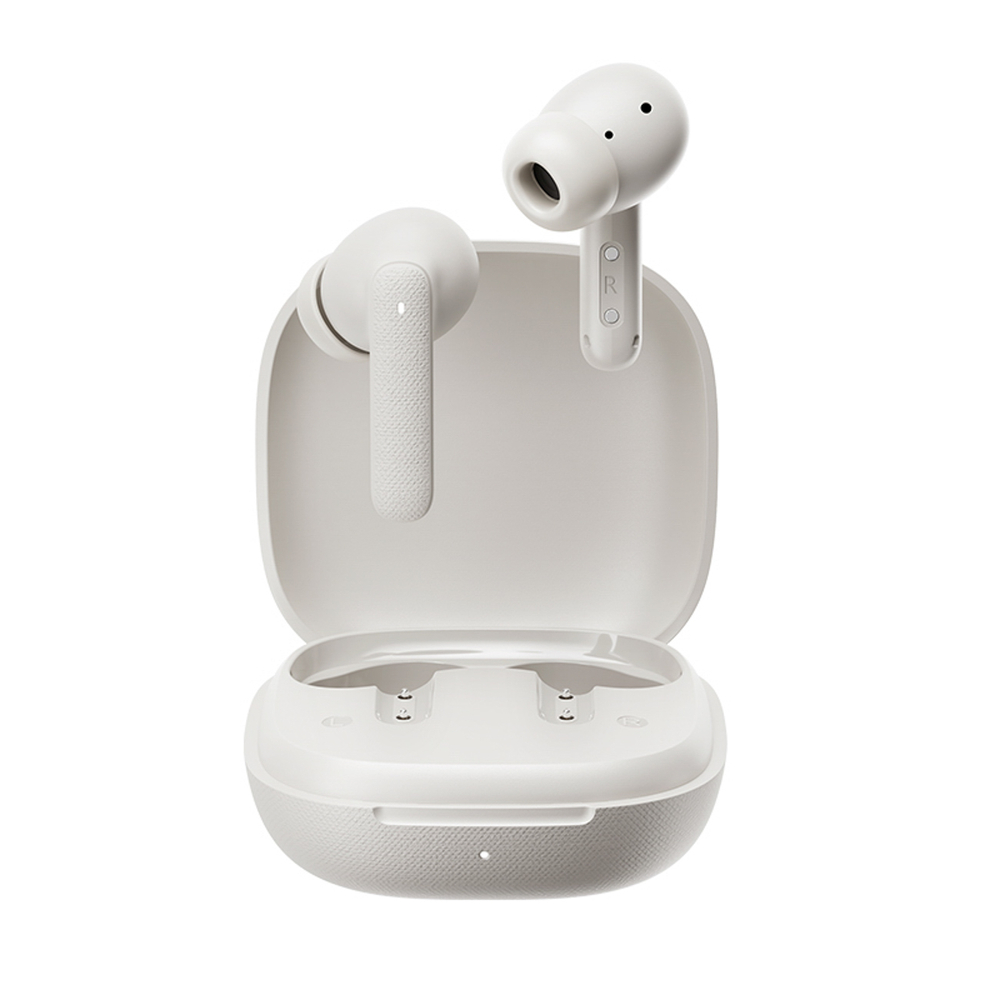 QCY Buds In-Ear ausinės su ENC SBC IPX4 Bluetooth 5.4 – baltos spalvos