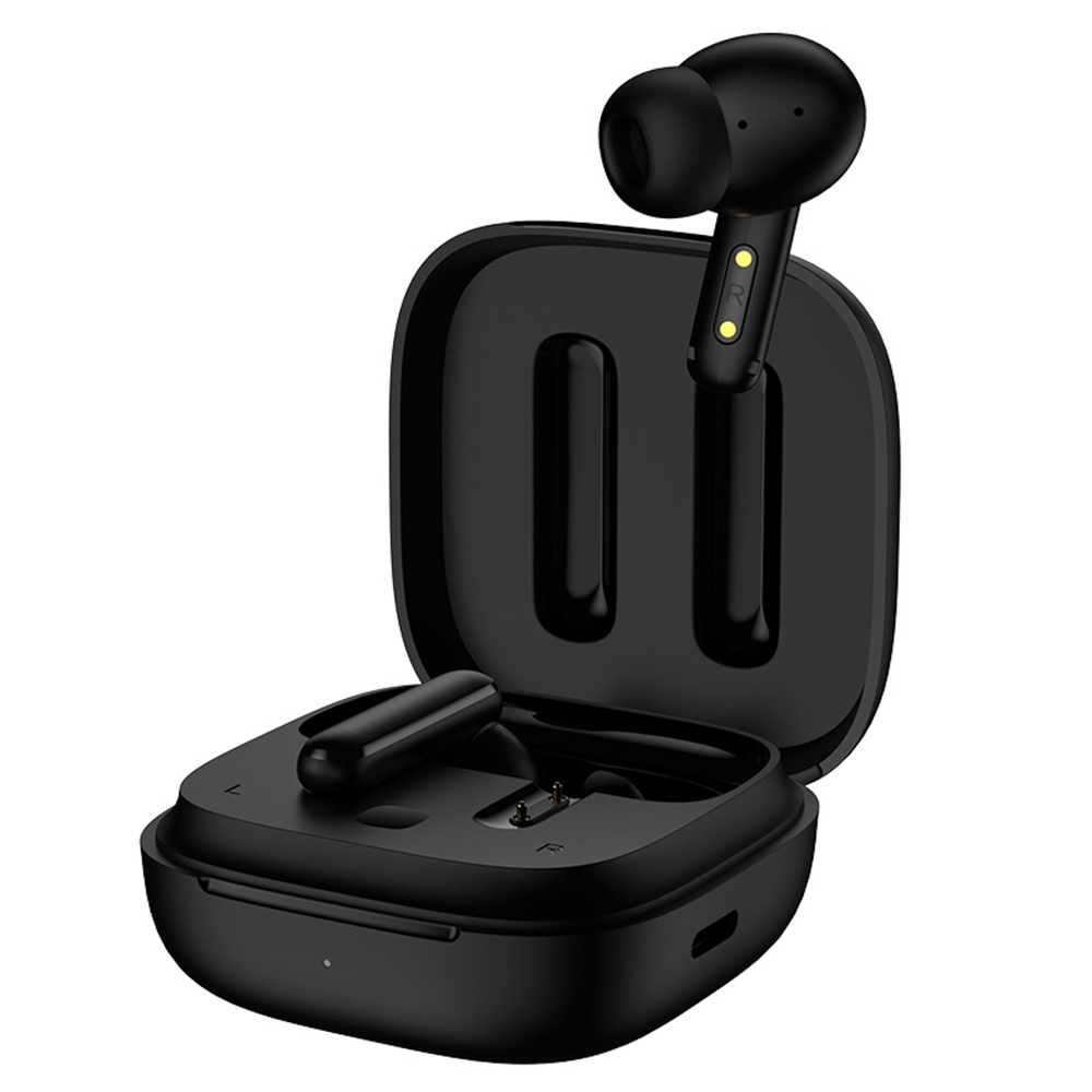 QCY T13 į ausis įdedamos ausinės su ANC IPX5 Bluetooth 5.3 – juodos
