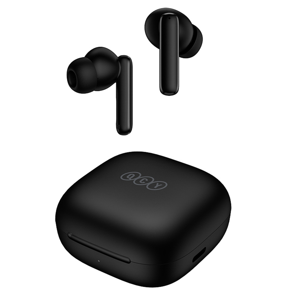 QCY T13 į ausis įdedamos ausinės su ANC IPX5 Bluetooth 5.3 – juodos