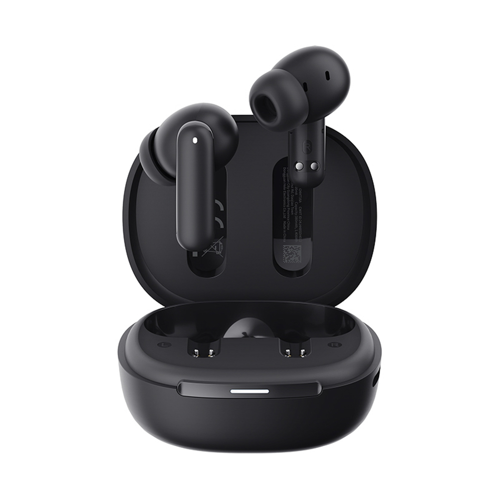 QCY MeloBuds N30 į ausis įdedamos ausinės su ANC Bluetooth 5.4 IPX4 – juodos
