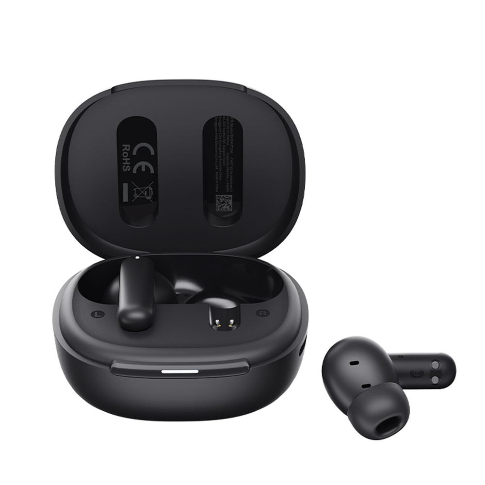 QCY MeloBuds N30 į ausis įdedamos ausinės su ANC Bluetooth 5.4 IPX4 – juodos