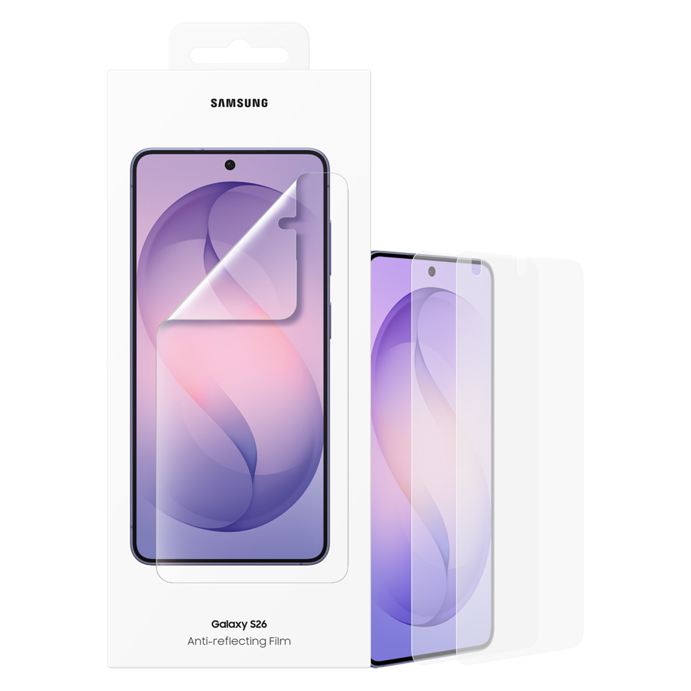 Samsung EF-US942CTE antirefleksinė apsauginė plėvelė, skirta Samsung Galaxy S26 - 2 pcs.