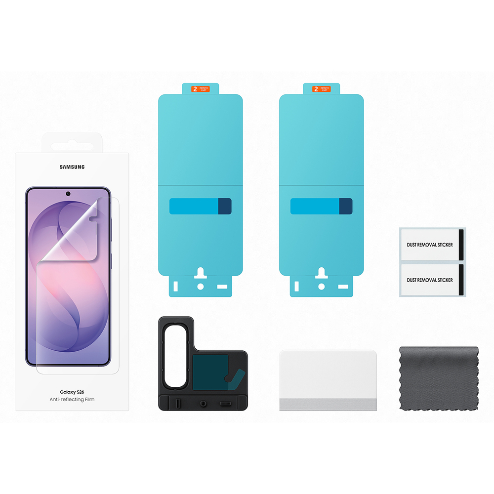 Samsung EF-US942CTE antirefleksinė apsauginė plėvelė, skirta Samsung Galaxy S26 - 2 pcs.