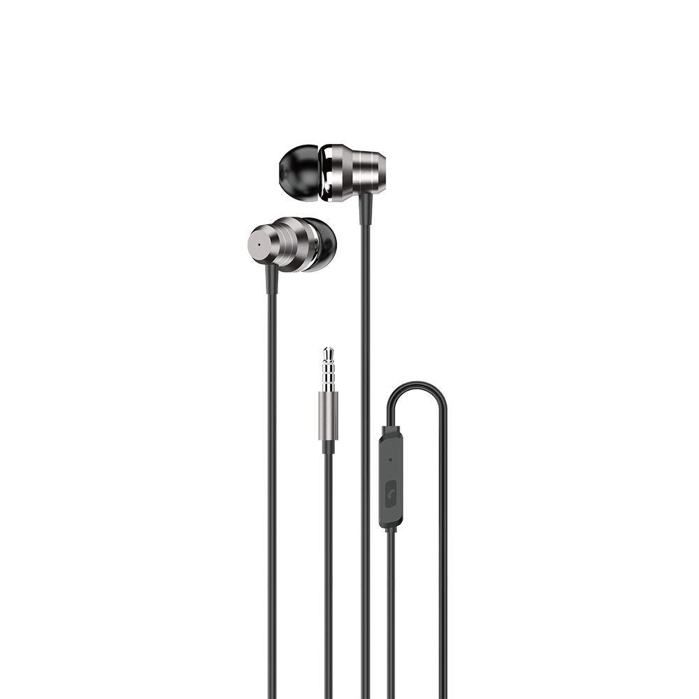 Dudao X10PRO į ausis įdedamos ausinės, laidinės, 3,5 mm mini lizdas – juodas