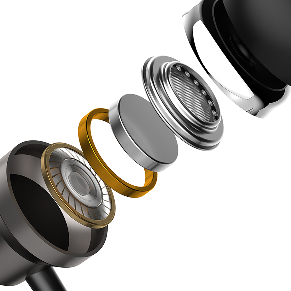 Dudao X10PRO į ausis įdedamos ausinės, laidinės, 3,5 mm mini lizdas – juodas