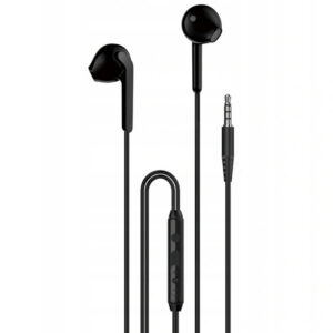 Dudao X3 į ausis įdedamos ausinės, laidinės, mini lizdas 3,5 mm – juodos spalvos