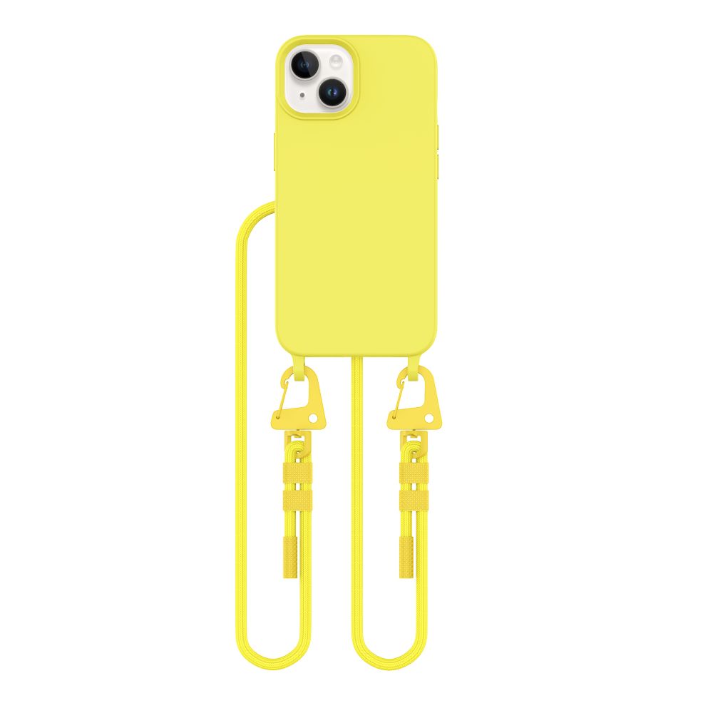 Dėklas Tech-Protect Magnecklace MagSafe iPhone 14, geltonas