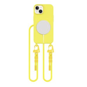 Dėklas Tech-Protect Magnecklace MagSafe iPhone 13, geltonas