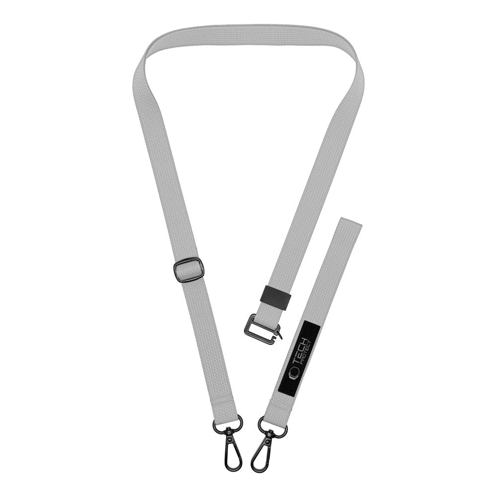 Dirželis Tech-Protect C6S Rope Crossbody, pilkas