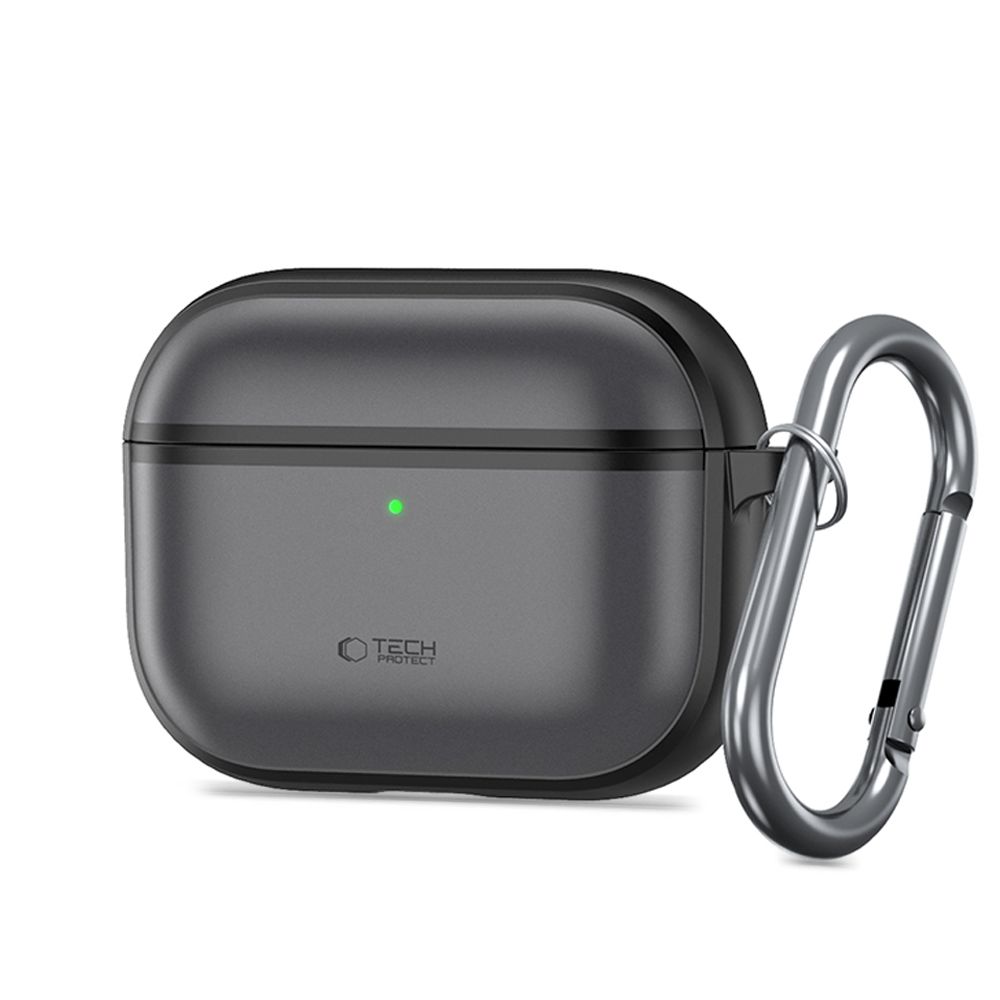 Dėklas Tech-Protect Magmat Apple AirPods Pro 3, matinis juodas
