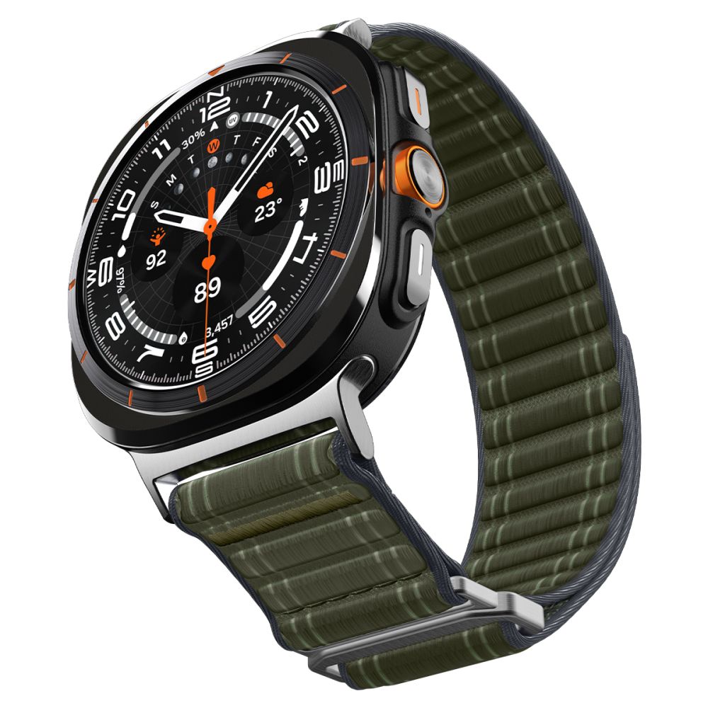 Dirželis Spigen WBF0 Samsung Galaxy Watch Ultra 1 / 2 (47 mm), žalias