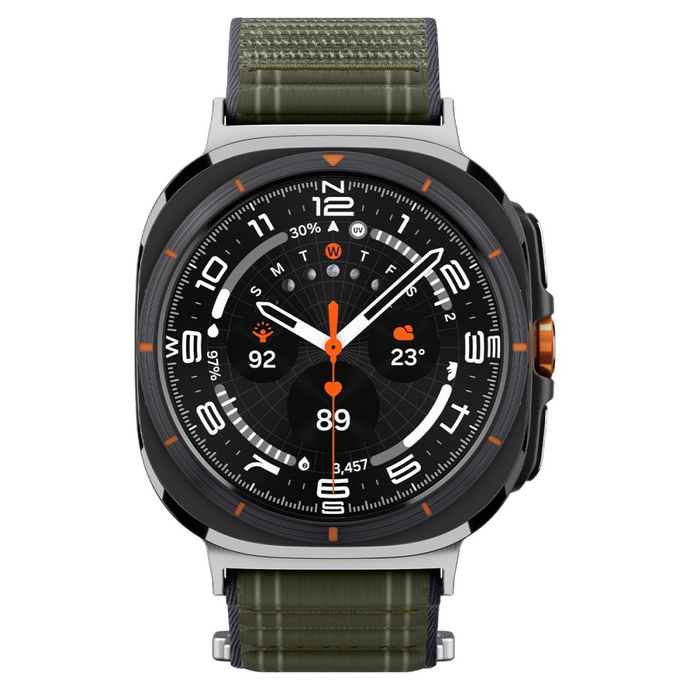 Dirželis Spigen WBF0 Samsung Galaxy Watch Ultra 1 / 2 (47 mm), žalias