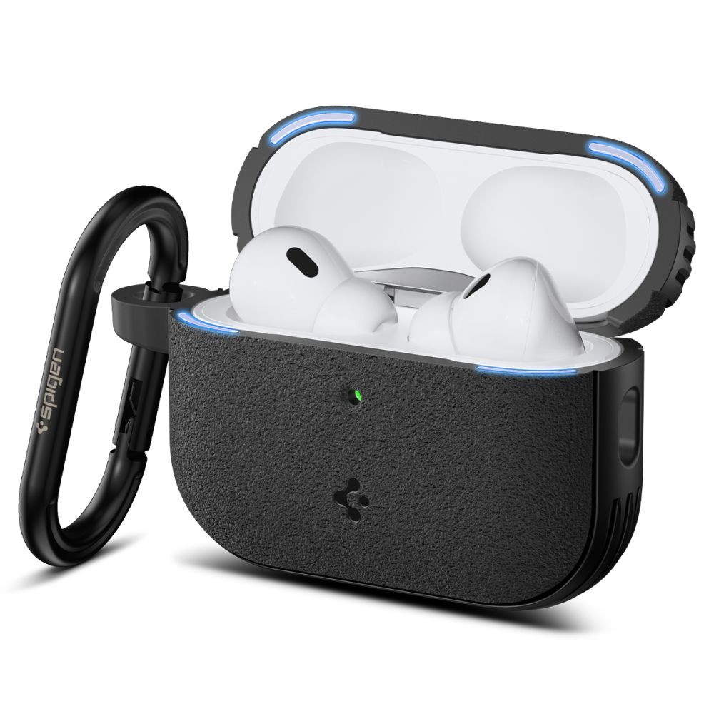 Dėklas Spigen Vault Apple AirPods Pro 3, matinis juodas