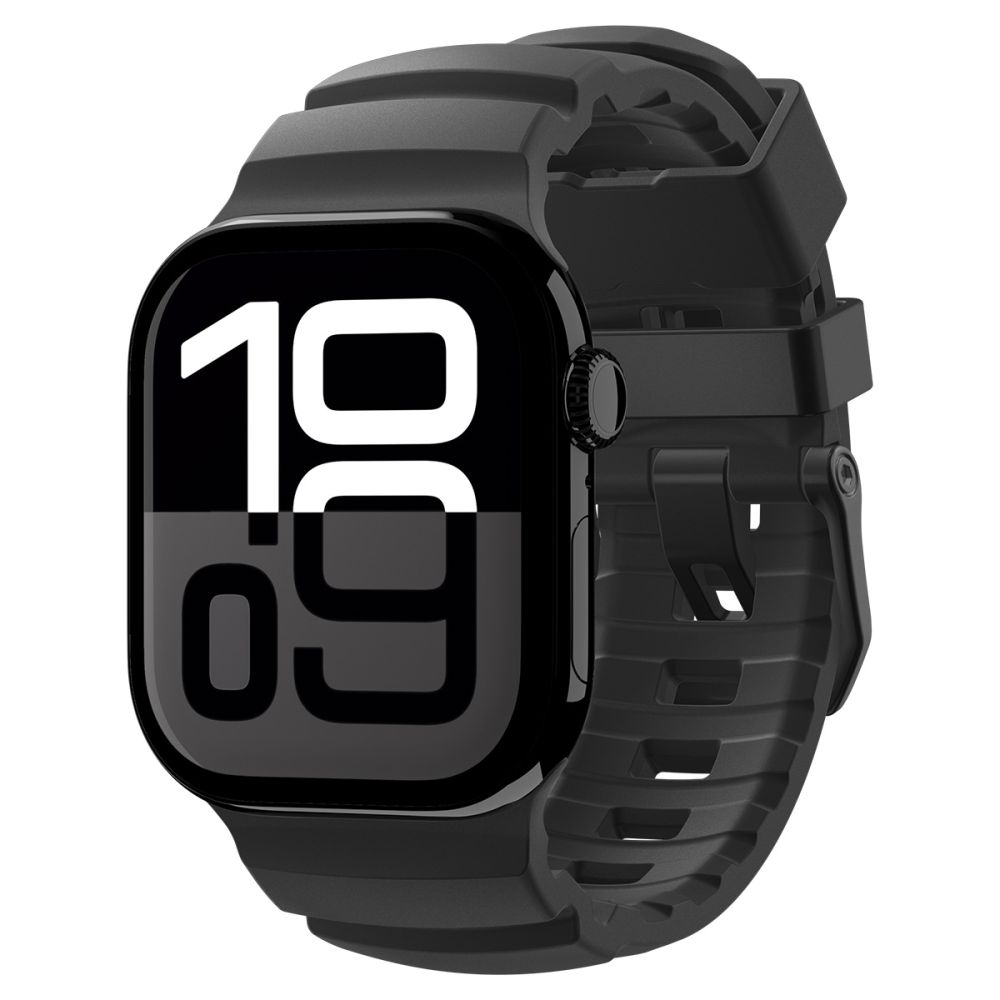 Dirželis Spigen WBS2 Apple Watch 8/9/10/11/SE/Ultra (44/45/46/49 mm), juodas