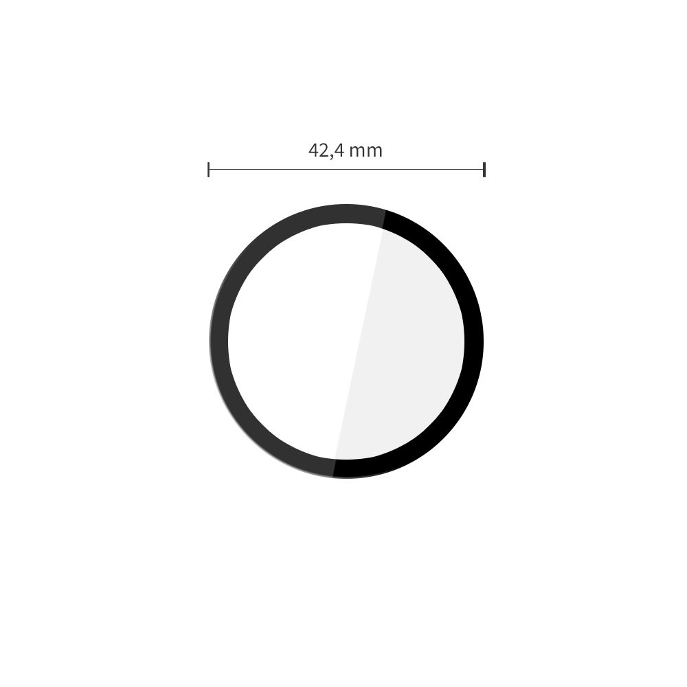 Apsauginis stiklas Tech-Protect Glass Flex+ Garmin Venu 4 (45 mm), 2 vnt., juodas