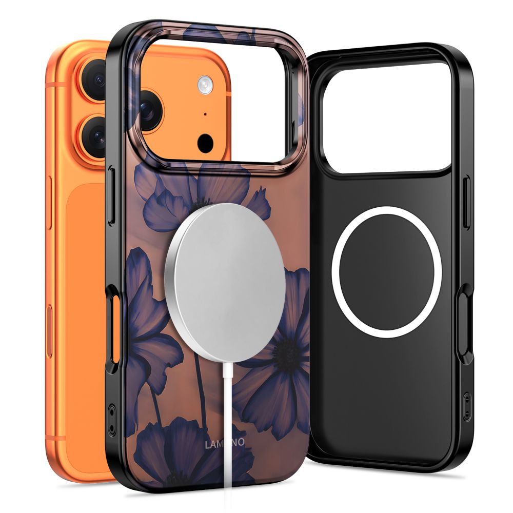 Dėklas Tech-Protect Lamano MagSafe iPhone 17 Pro Max, juodas