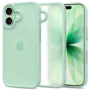 Dėklas Tech-Protect MagMat iPhone 17, matinis šalavijų žalios spalvos