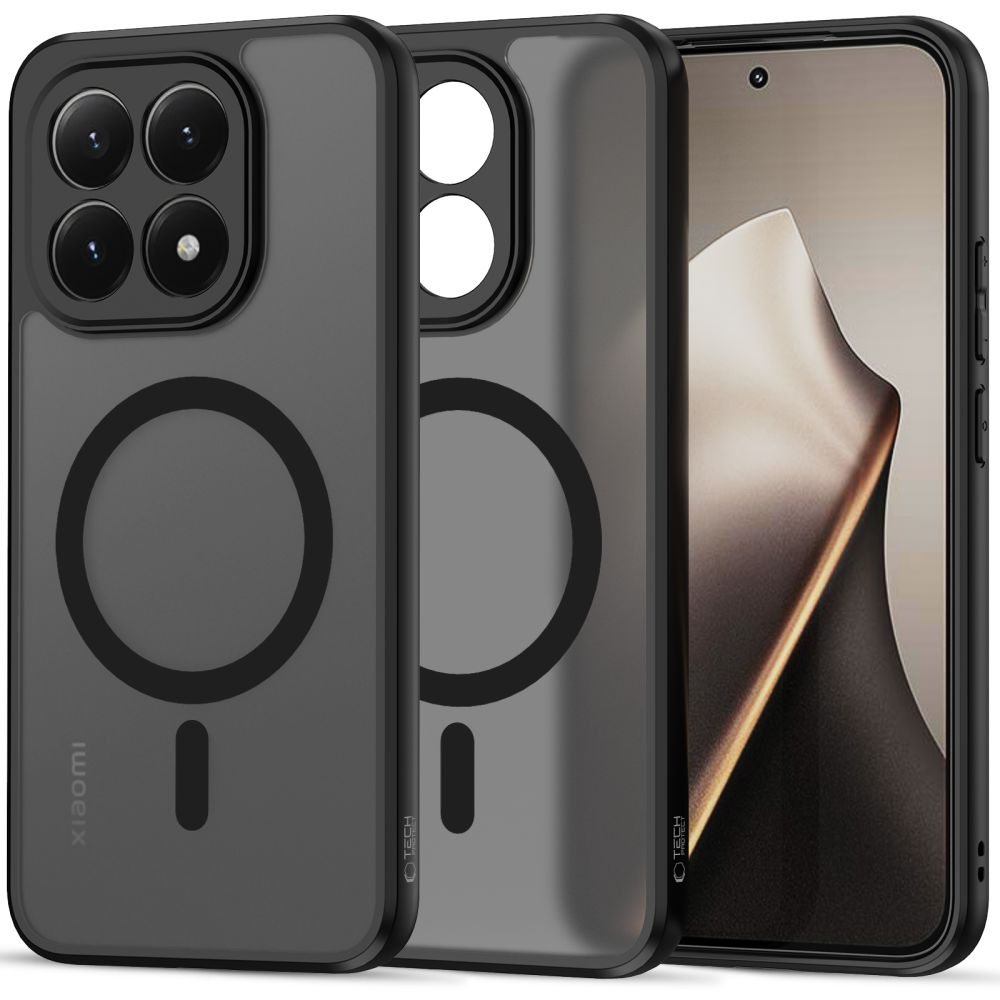 Dėklas Tech-Protect Magmat Xiaomi 15T, matinis juodas