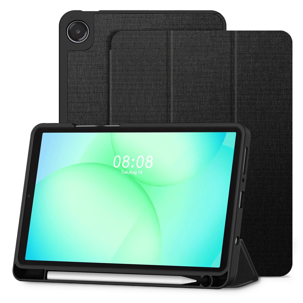Dėklas Tech-Protect SC Pen Canvas Galaxy Tab A9 / A11 8.7, juodas
